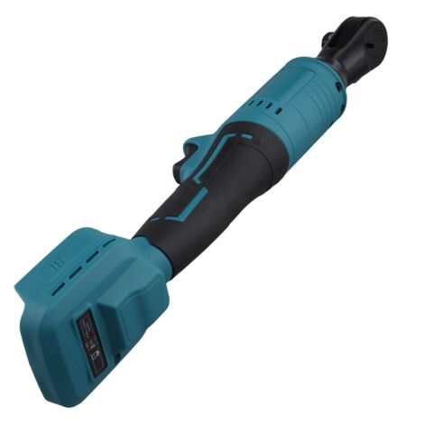 Chiave A Cricchetto A Batteria 3/8" – 80 Nm, 320 Giri/min, Compatibile Milwaukee, Testa Lunga 6", Con 8 Bussole E Adattatori