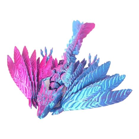 3D Prited Dragon,3D Printed Dragon in Egg, Home Office Decor Executi