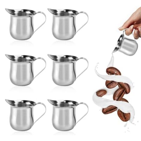ThePresentStore 4 Tazze Per Liquori In Acciaio Inox Da 1 Oz, Con Custodia In Pelle