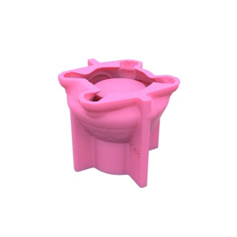Stampo In Silicone Per Vasi Da Fiori In Cemento O Resina, Misura 7,7x10,6x7,5 Cm, Portacandele E Decorazioni Fai-da-te