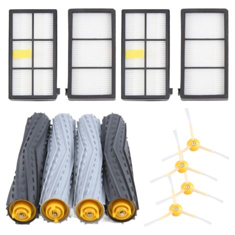 Sillar Kit Di Ricambi 16in1 Per Aspirapolvere Robot Serie 800 850 851 860 865 866 870 871 876 880 885 886 890 891 896 900 960 966 980 990 - 3