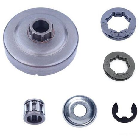 Kupplungstrommel-Ritzel-Set 3/8 7T | Kompatibel Mit Stihl 034 036 039 MS290 MS310 MS360 B38
