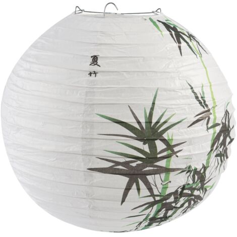 Lanterna Di Carta Stella A 7 Punte Pieghevole Bianca 45 Cm, Decorazione Per Natale, Capodanno, Festa E Finestre