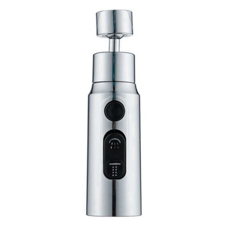 Aeratore Per Rubinetto Rotante A 720 Gradi, 2 Funzioni Di Spruzzo Aeratore Per Rubinetto Maschio Da 22 Mm Femmina E 24 Mm Per Rubinetto Cucinabagno 68442804