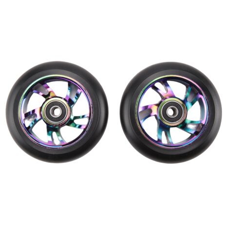 Ruote In Nylon Per Sedile Vogatore E Cyclette – 4 Pezzi Con Cuscinetti In Acciaio, Diametro 43 Mm