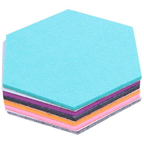 8 Strisce Per Bacheca In Feltro Autoadesive | 38x5cm Con 24 Puntine, Per Ufficio, Casa E Scuola, Colori Assortiti - 3