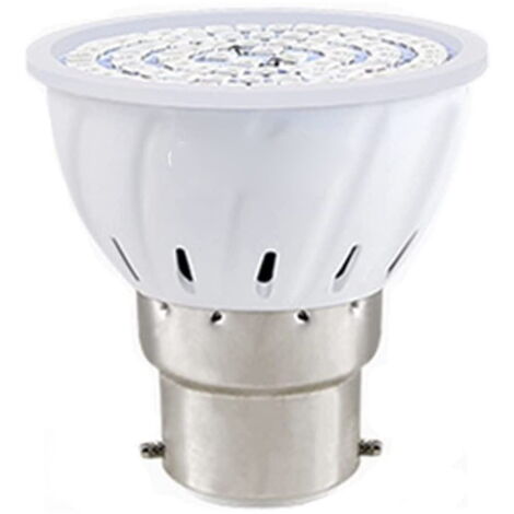 Lampadina Grow LED 60 LED GU10 A Spettro Completo Per Piante | 220V E27/E14/MR16 | 50000 Ore