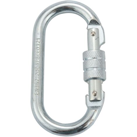 Artiglio Di Sopravvivenza In Acciaio - Gancio Da Arrampicata E Moschettone - 12x10,5 Cm - Outdoor