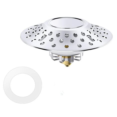 Tappo Per Vasca Da Bagno In Silicone Con Illustrazione Barriera Corallina – Universale, Diametro 13,3 Cm, Regalo Per Bambini
