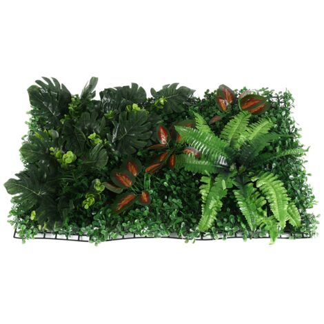 Erba Artificiale In Miniatura VOSAREA - Tappeto Di Muschio PVC 15x15 Cm, Realistica Per Diorami, Giardini Fatati E Case Delle Bambole - 2