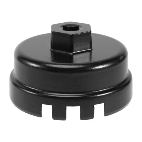 Chiave Per Filtro Olio 64.5 Mm 14 Flauti 3/8" Per Toyota - Strumento Di Rimozione In Acciaio Per Allion, Auris, Corolla - 3