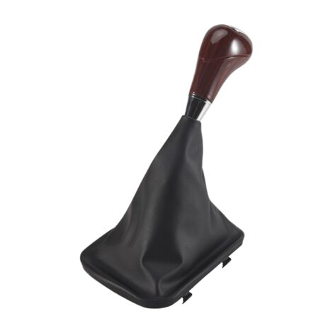Pomello E Cuffia In Pelle Per Leva Del Cambio Manuale – Compatibile Honda Fit Jazz 2009-2015