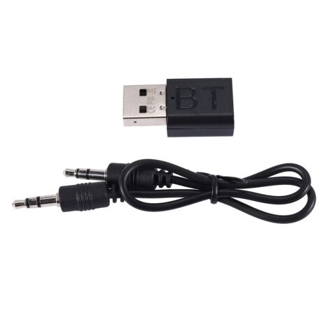 Adattatore Audio Bluetooth 5.0 2-in-1 USB Con Display LED Per Auto E TV - Trasmettitore E Ricevitore