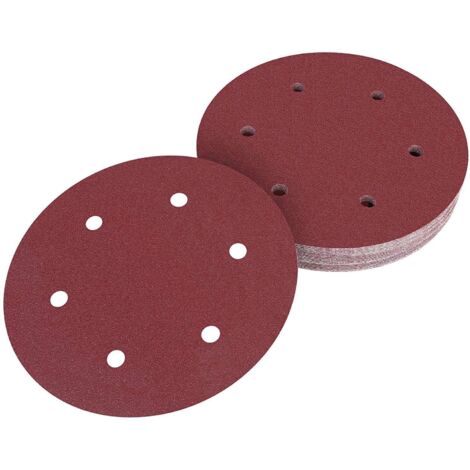 Set Da 10 Dischi Abrasivi Da 100 Mm Con Supporto A Gancio E Mandrino M10, Grane Assortite 60-240, Per Levigatura Legno, Metallo, Plastica