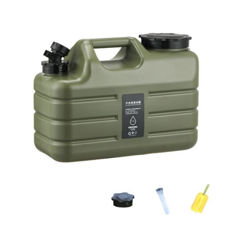 Serbatoio Acqua Da Campeggio 12L – Secchio Con Rubinetto E Borsa, Ideale Per Escursioni