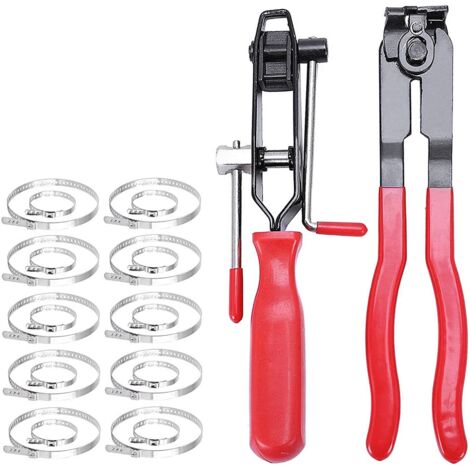 Set 3 Pinze Termostatiche (morsetti Di Bloccaggio) In Acciaio Inox - 5, 6, 8 Pollici