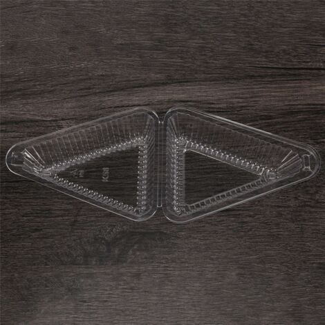 UHLSNHK Contenitore A Fetta Per Torta Da 150pz Contenitore A Triangolo