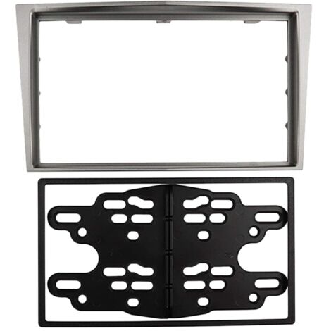 TsoLay 2 pezzi 9 2 DIN auto cruscotto telaio parti radio video fascia