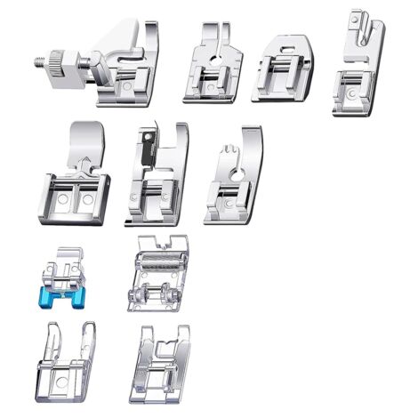 XUPHINX 8 Pezzi Piedino per Orlo Arrotolato per Cucire Set