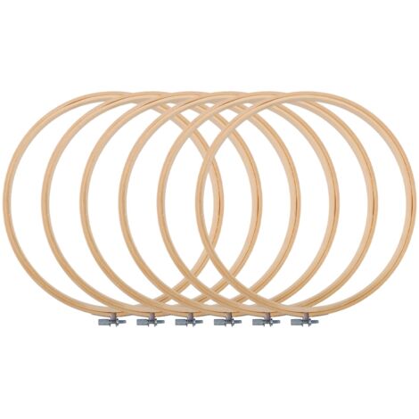 Wooden embroidery hoops (cerchi per ricamo