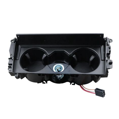 Portabicchieri Console Centrale per Auto, portabottiglie Console Centrale ABS Comodo A4518100370 Sostituzione per Smart Fortwo W451 per l'aggiornamento