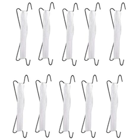 50pcs Clip Di Supporto Per Piante In Plastica Mors... – Grandado - Foto 2