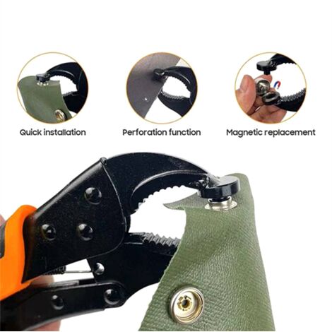 200 Bottoni A Pressione Metallici Con Attrezzi - Kit Completo Per Fai