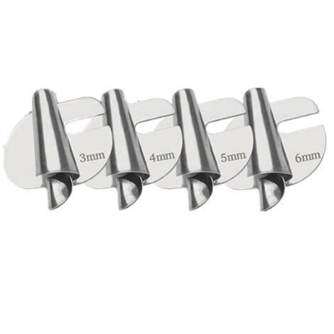 Piedino overlock per macchina da cucire, set da 4 pezzi, piedino