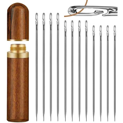 Archer Aghi Da Cucito A Mano Sharp – Set Da 20 Aghi In Misure Assortite 3-7, Con Pratico Contenitore