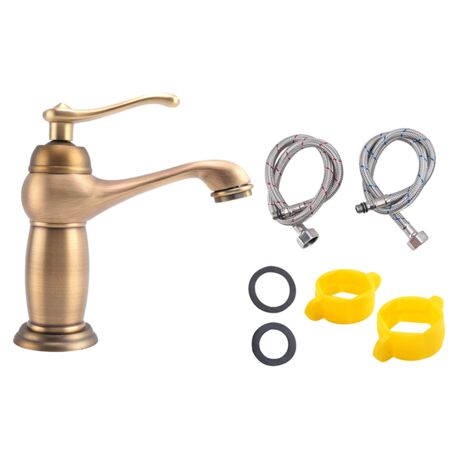 Rubinetto Per Lavabo Da Bagno Jabbol – Modello 8804ORB, Facile Installazione