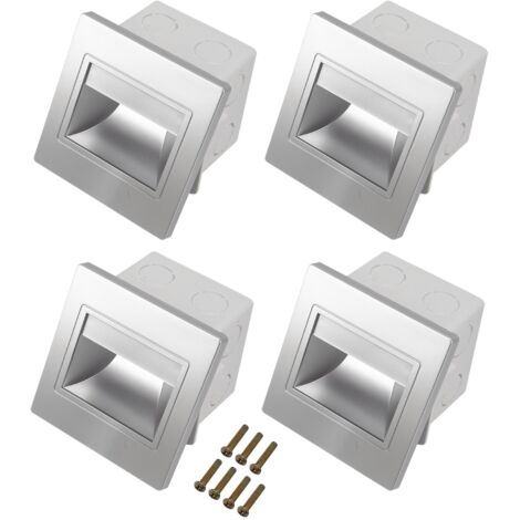 luci per scale a LED da 3 W, da incasso a parete, per gradini ...