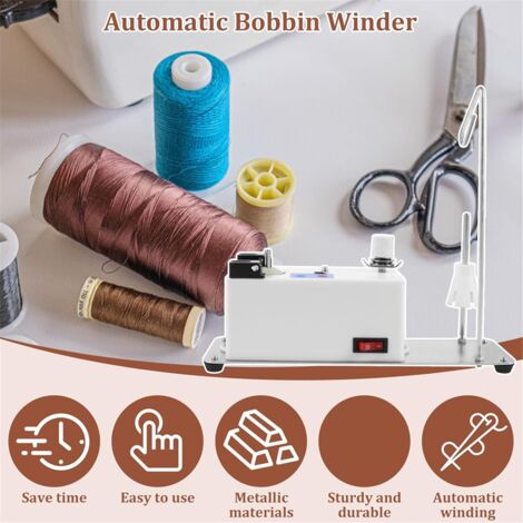 Avvolgitore Per Bobina Di Macchina Da Cucire, Avvolgitore Automatico Portatile Con Plastica Per Uso Artigianale 87526724