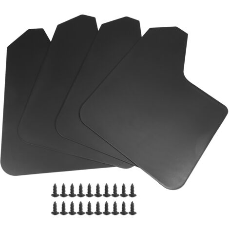 Parafanghi, Kit Corpo Largo, 4 Pezzi 80 Cm Parafanghi Universali per Auto Passaruota Extra Larghi Berlina SUV Passaruota Protezione Bordo Bordo