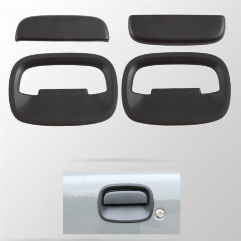 babominimer Set di maniglie per porte esterne con cilindri e