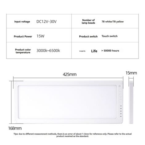 Striscia LED Interna Per Furgone 12V 60 LED 20 Moduli 5 Metri – Luce Soffitto Per Camper, Roulotte, Barca, Garage, Armadi – IP65 - 2