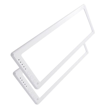 JUTTAUTO 12V luce interna per furgone, 60 LED, 20 moduli, faretto a soffitto, 5 m, cupola bianca, per camper, roulotte, fuoristrada, rimessa per auto, bagagliaio, armadietti, barca, rimorchio