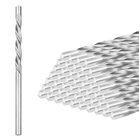 50 Punte Da Trapano Da 1/8 Di Pollice Per Legno E Plastica, Punte Da Trapano Da 18 Di Pollice Per Legno E Plastica Punte Da Taglio Con Punta Guida Diametro Fresa Per Luso Con Sega A Spirale 87526471