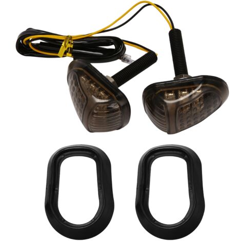 Oxford Frecce ATOM Mini Per Moto Con 2 Resistori Inclusi - EL350 - 12V LED, Omologate - 5