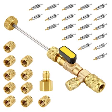 STRUMENTO DI RIPARAZIONE installatore/rimozione nucleo valvola auto per