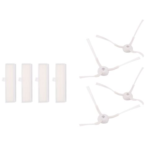 Filtre HEPA à brosse latérale pour aspirateur robot Tefal Rowenta Explorer 20 40 50 75 RG7687