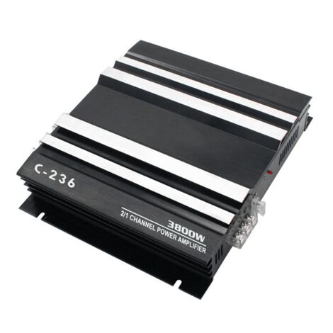 Amplificatore Audio Per Auto Ad Alta Potenza Da 3800 W A 2 Canali 12V Ricevitore Stereo La Modifica Audio Auto 88057203
