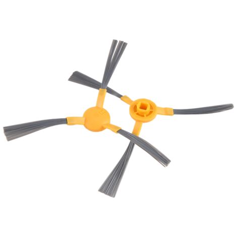 Kit Spazzole Ricambio Per Roborock S5 S6 T6 E2 E35 | Spazzola Laterale Morbida In Silicone E Rullo - 2