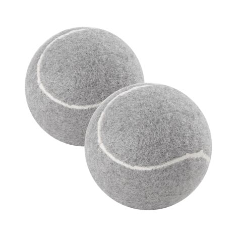 4 Palline Da Tennis Pretagliate Per Protezione Pavimento - Adatte Per Gambe Di Sedie, Tavoli, Scrivanie E Deambulatori - Taglio A Croce 5,5 Cm - Colore Blu Navy