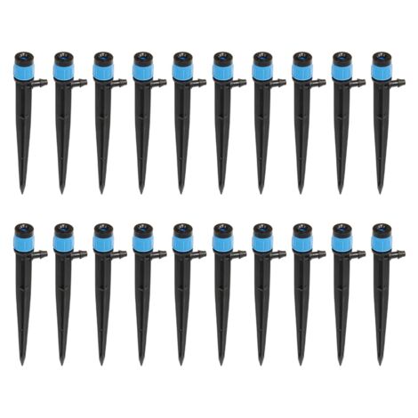 150 Micro Irrigatori Regolabili 8 Fori – 1/4'' Per Tubo 4/7mm – Sistema Irrigazione Giardino