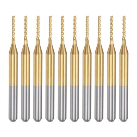 Crediri 15 pezzi 1/4" gambo carburo fresa per legno set