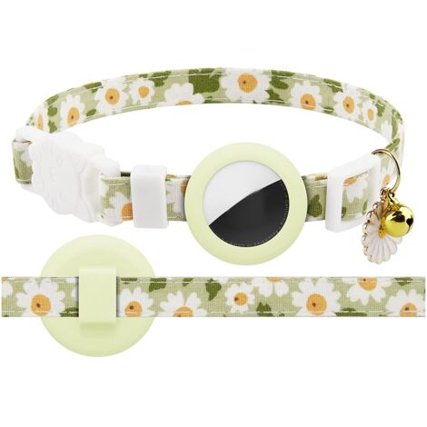 DDJ Custodia per collare per gatti Tile Life360 (2024), confezione da 2 custodie protettive in silicone anti-smarrimento, per collari per cani e animali domestici, ultra resistente, facile