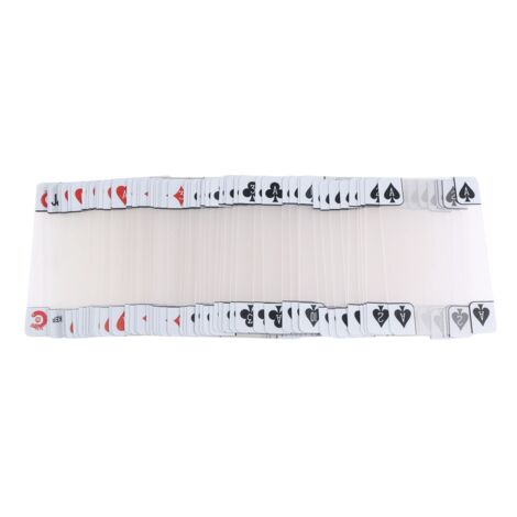 ASTER 48 Supporti di Carta da Gioco in plastica Trasparente Porta Carte