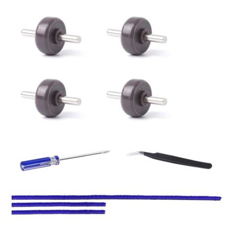 Kit Ricambio Per Tende A Rullo – Adatto Per Tubo 38 Mm, Catena Perline 4,5 Mm, 3 Metri, Con 5 Fermagli