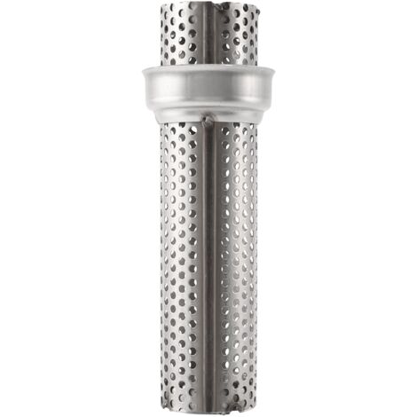 Silenziatore Di Scarico In Acciaio Inox 24mm Per Riscaldatori Eberspächer - Kit Con Staffa E Morsetti
