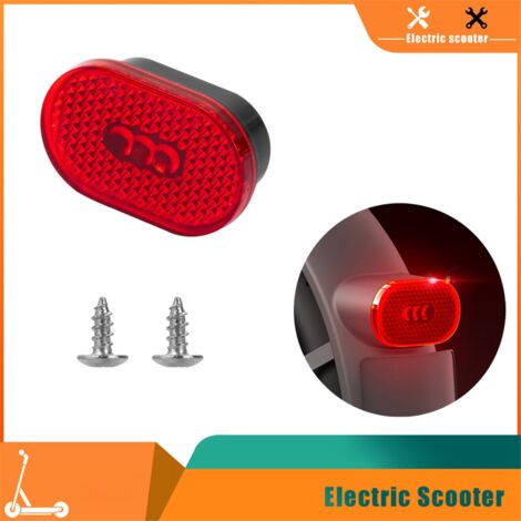 Fanale Posteriore A LED Per Moto Cross - Universale, 12 LED, Colore Argento - Yctze - 2